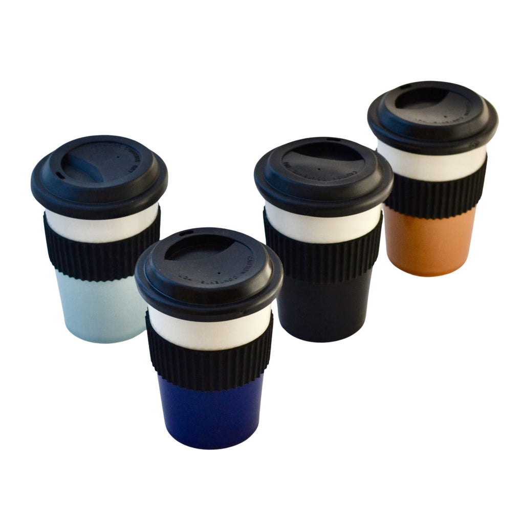 ECO TRAVEL TUMBLER - Resusable Porcelain Mug - CAFFÉ