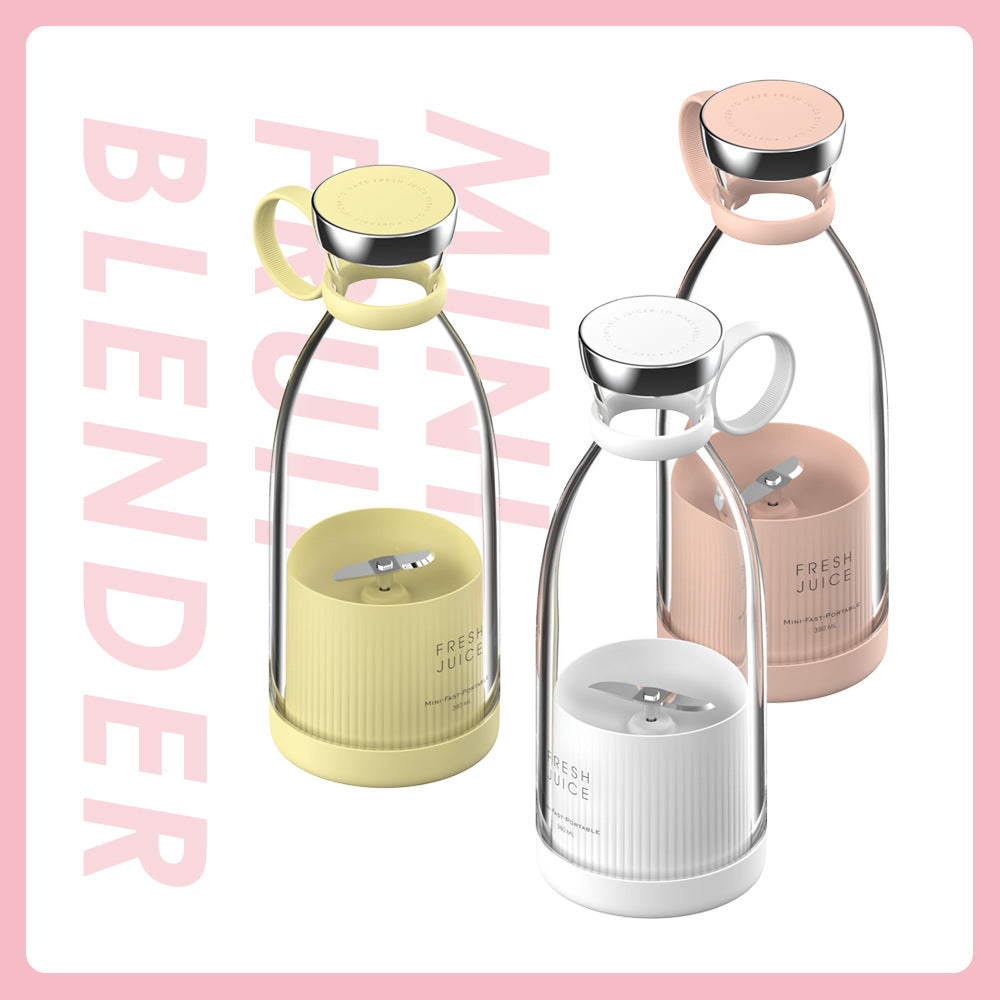 Portable USB-C Rechargeable Blender – Mini Juicer & Shake Mixer